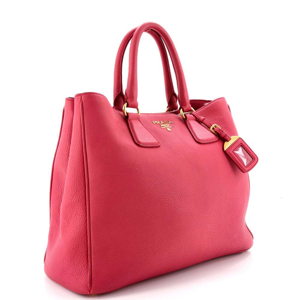 Prada Convertible Shopper Tote Vitello #227450P72B - Picture 2 of 7